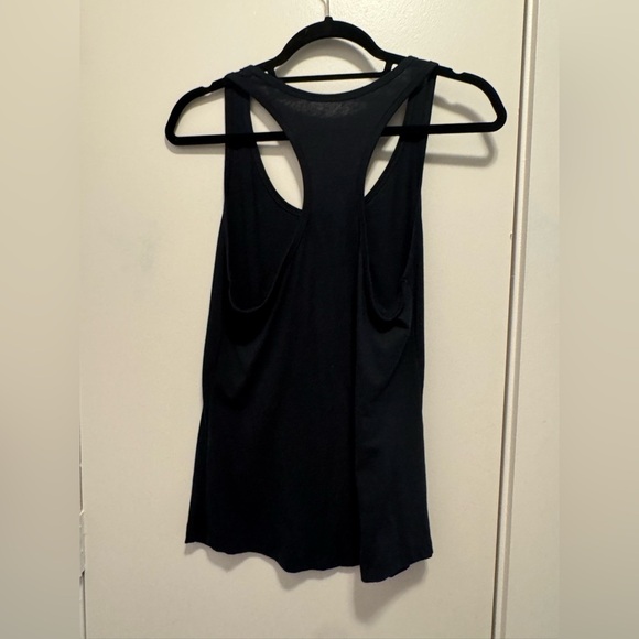 Adult Small ‘Single and Ready to Flamingle” Graphic Tank Top in Black - Picture 4 of 6